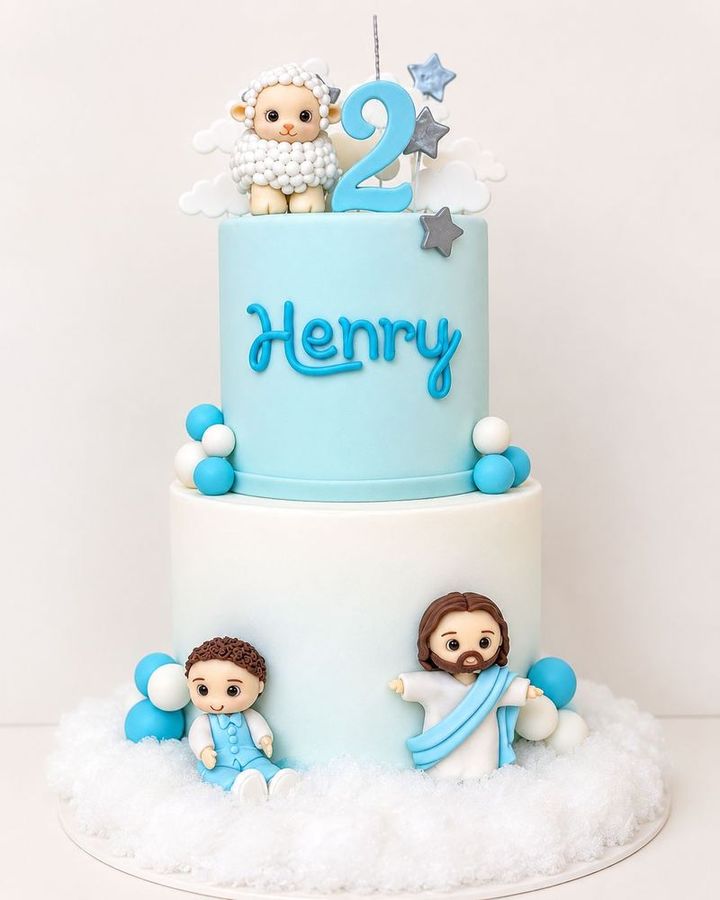 Maquete tema azul bebê, Henry